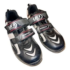 Louis Garneau Ergo Grip Mens Cycling Shoes Black LG Bike Racing Sz 13